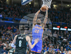 Trail Blazers Thunder Basketball