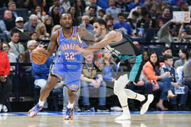 Trail Blazers Thunder Basketball