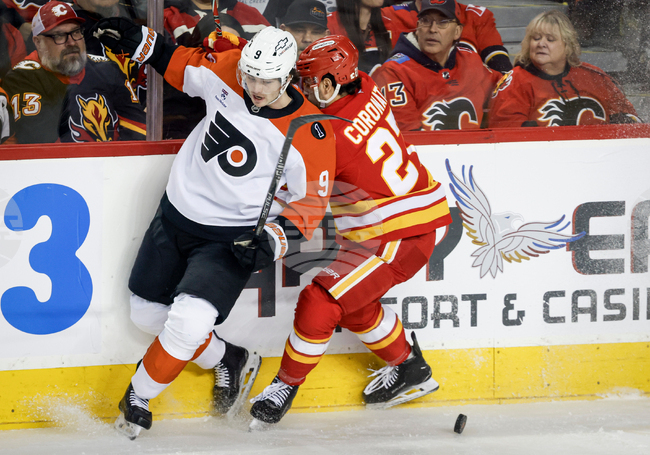 Flyers Flames Hockey