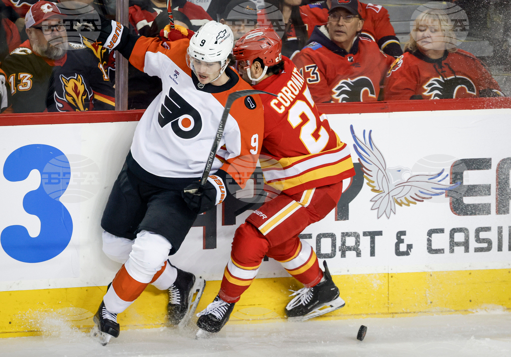 Flyers Flames Hockey