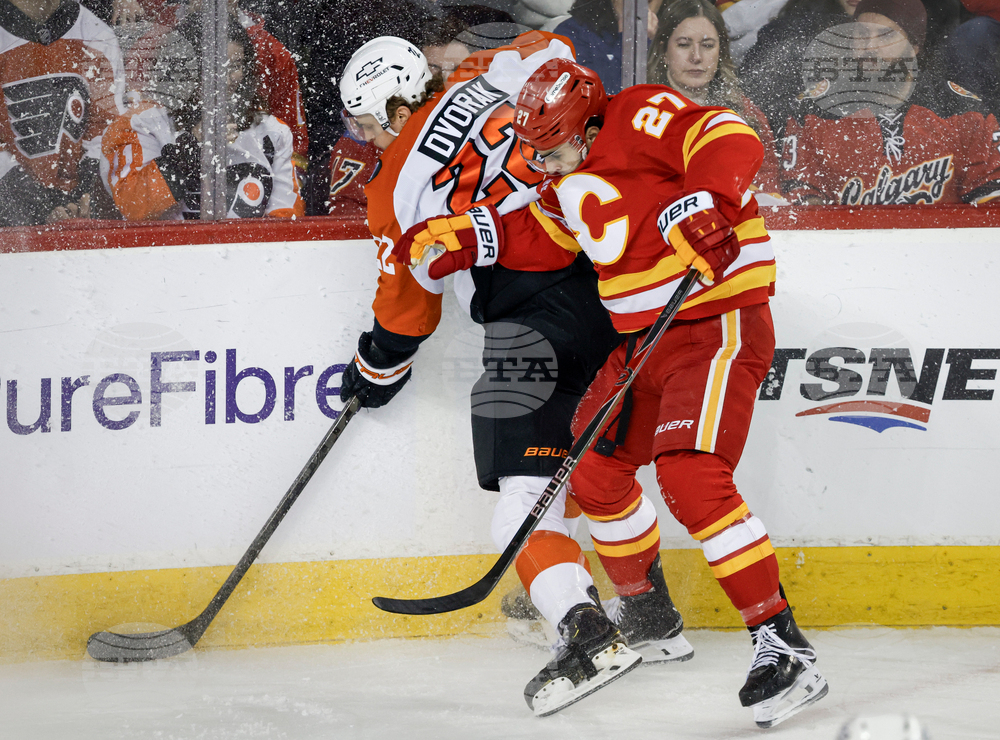Flyers Flames Hockey