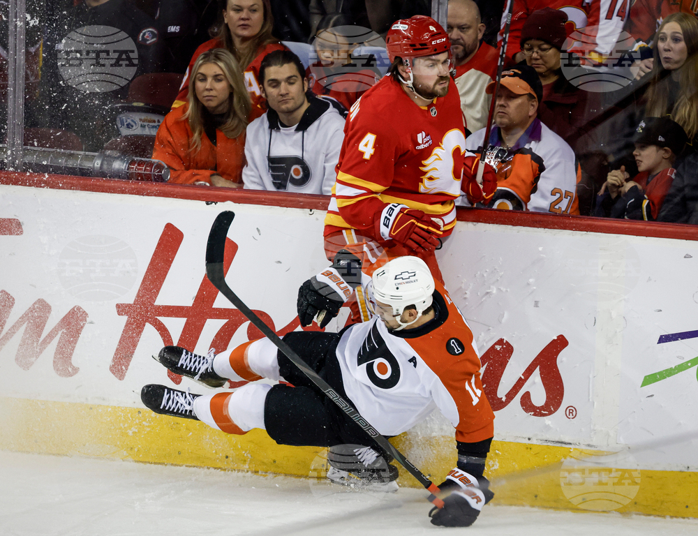 Flyers Flames Hockey