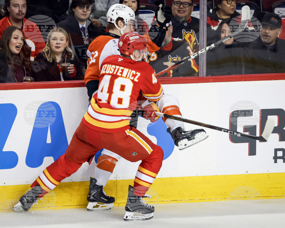 Flyers Flames Hockey