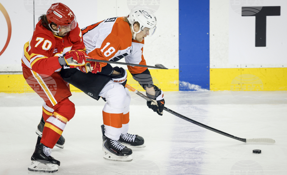 Flyers Flames Hockey