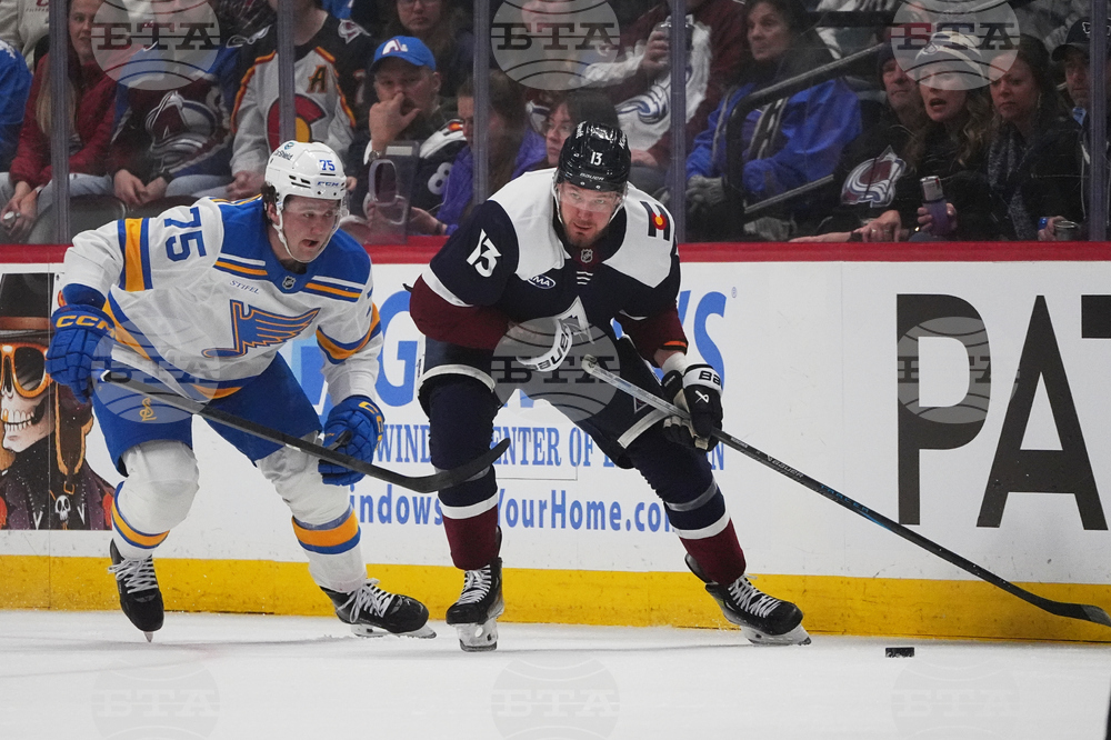 Blues Avalanche Hockey