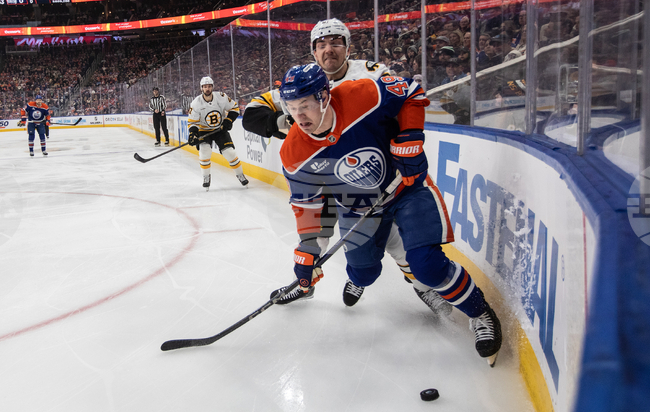 Bruins Oilers Hockey