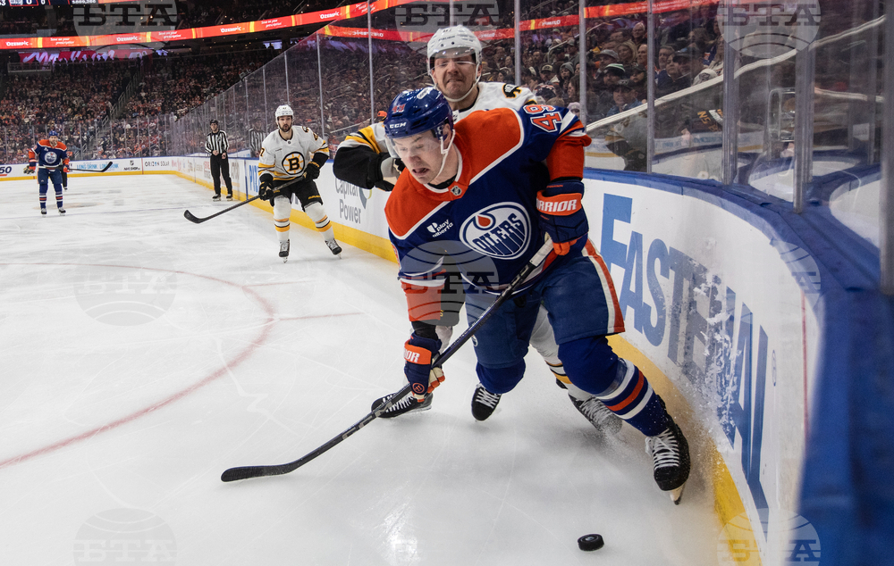 Bruins Oilers Hockey