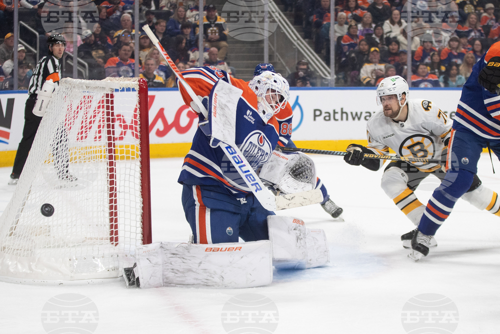 Bruins Oilers Hockey