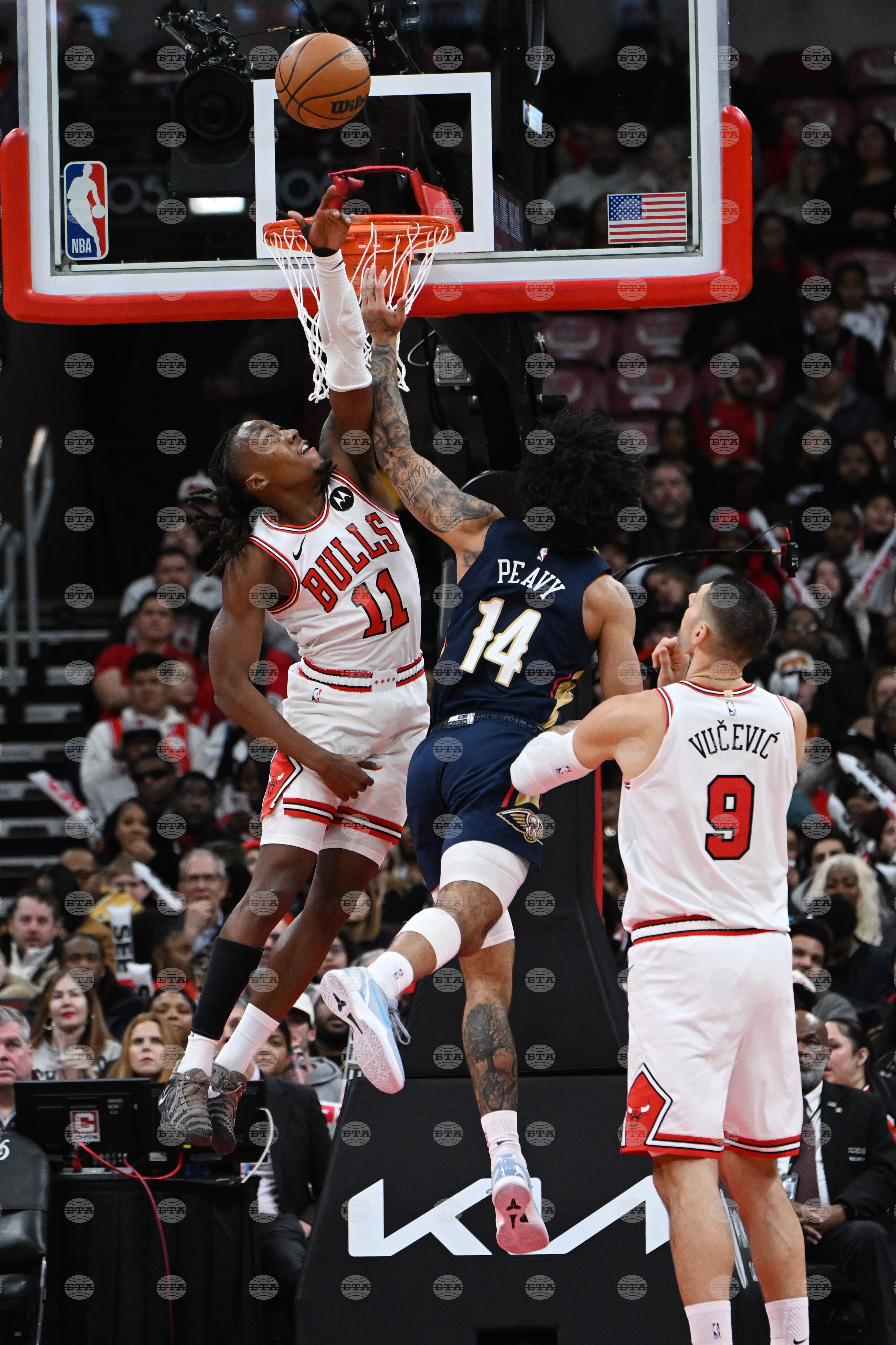 Pelicans Bulls Basketball