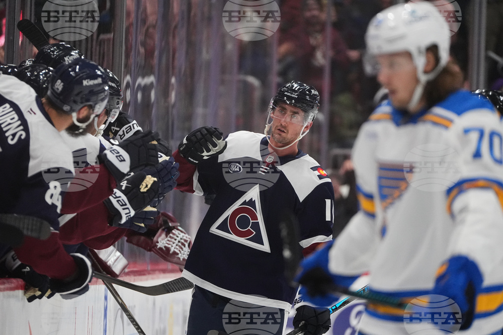 Blues Avalanche Hockey