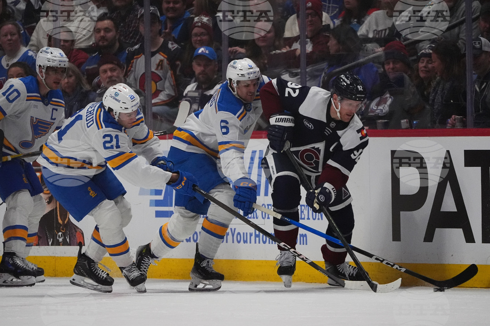 Blues Avalanche Hockey