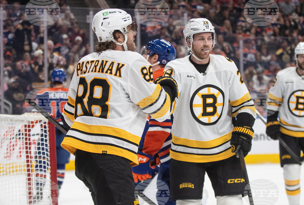 Bruins Oilers Hockey