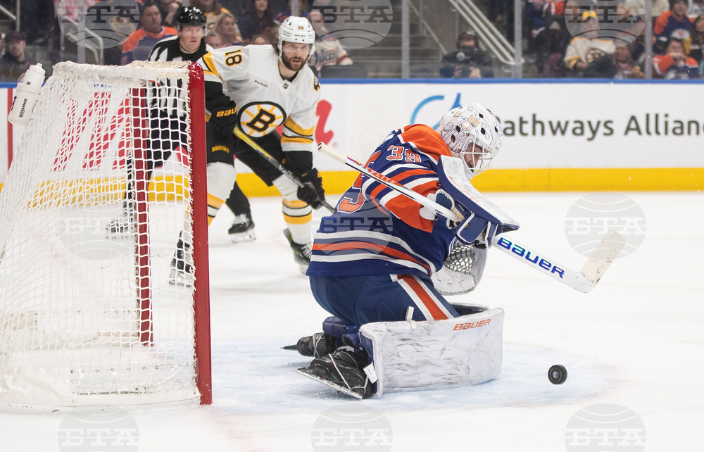 Bruins Oilers Hockey