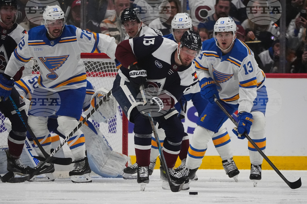 Blues Avalanche Hockey