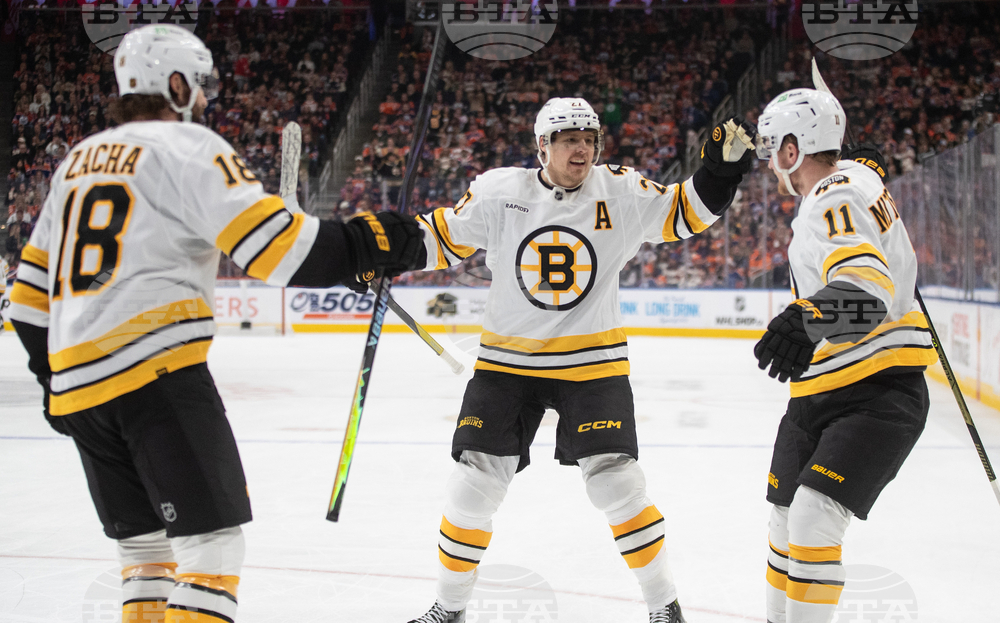 Bruins Oilers Hockey