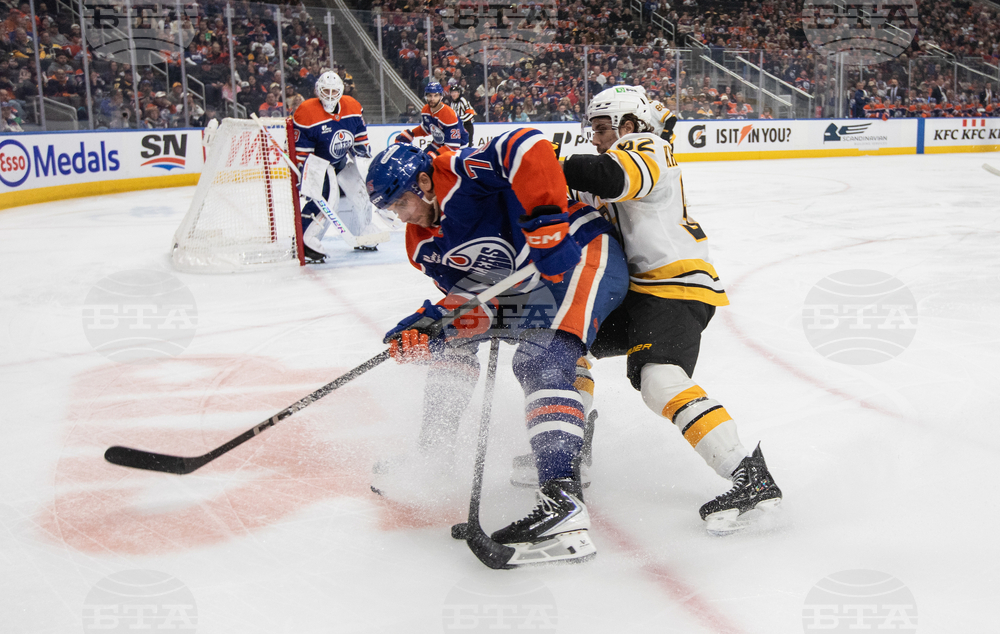 Bruins Oilers Hockey