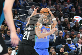 Trail Blazers Thunder Basketball