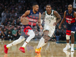 Wizards Bucks Basketball