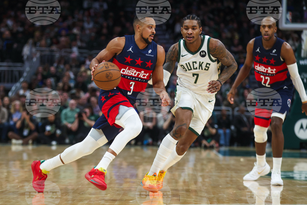 Wizards Bucks Basketball