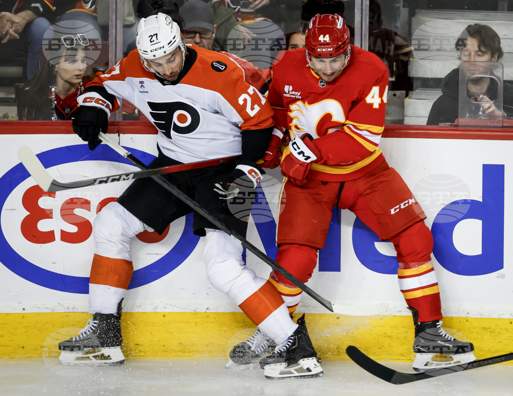 Flyers Flames Hockey