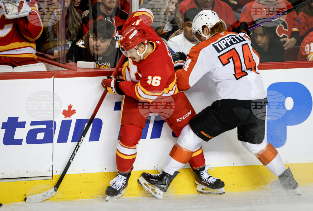 Flyers Flames Hockey