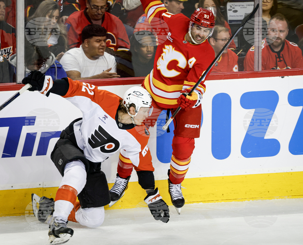 Flyers Flames Hockey