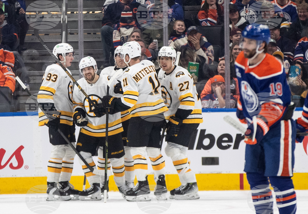 Bruins Oilers Hockey