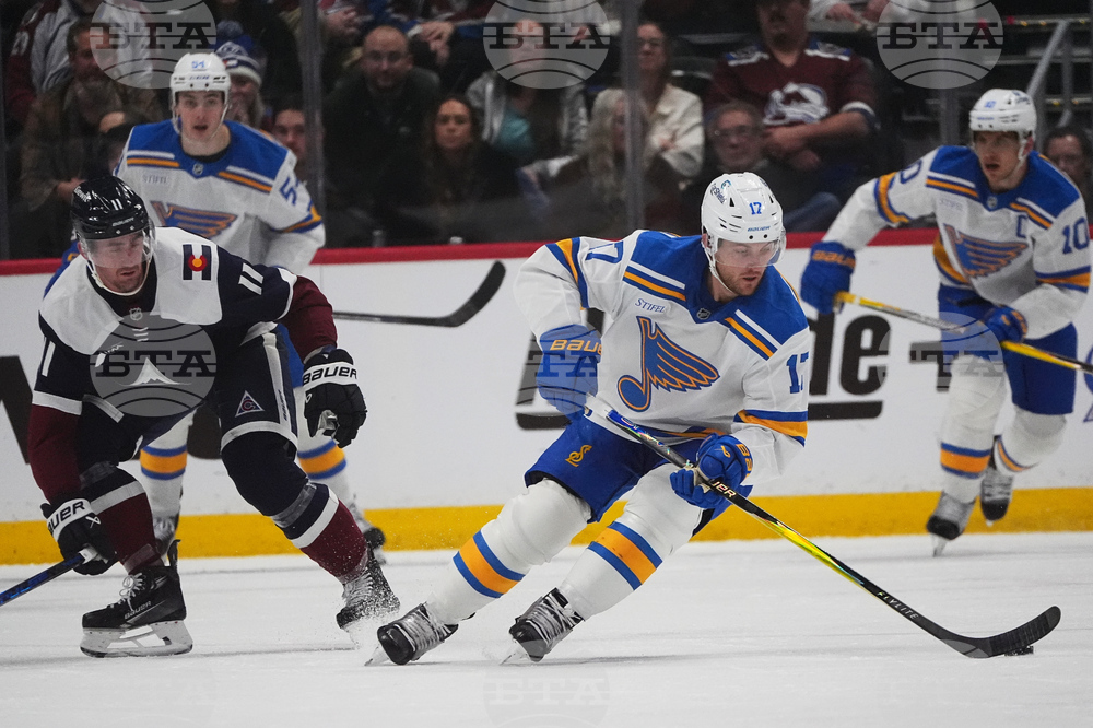 Blues Avalanche Hockey