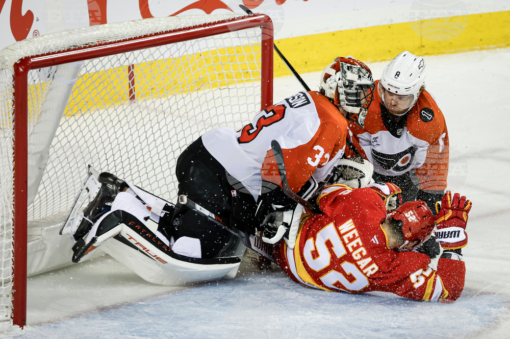 Flyers Flames Hockey