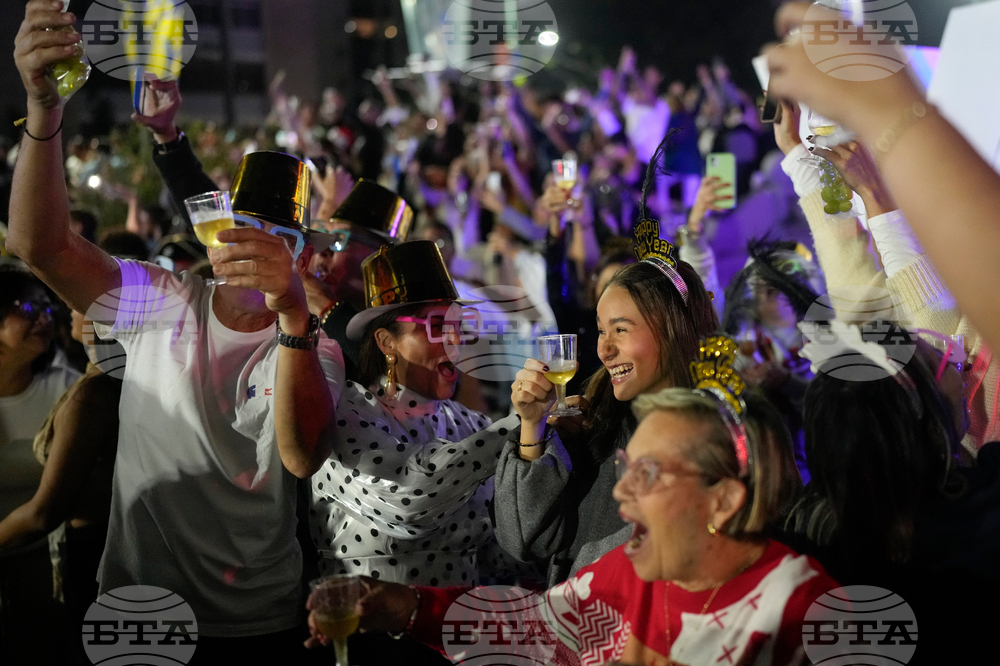 APTOPIX New Year's Eve Venezuela