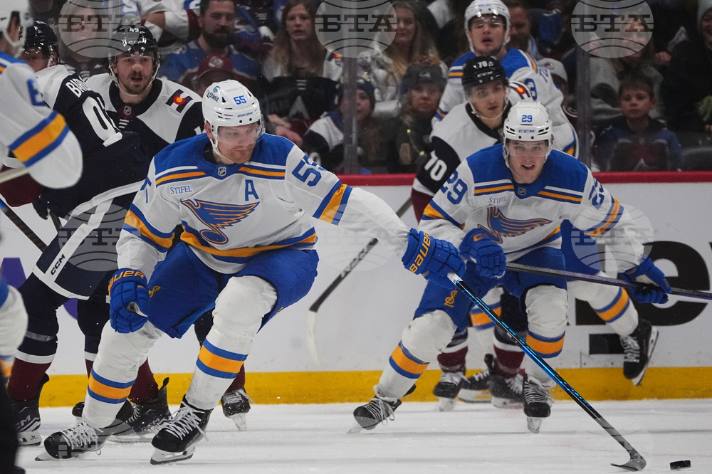 Blues Avalanche Hockey