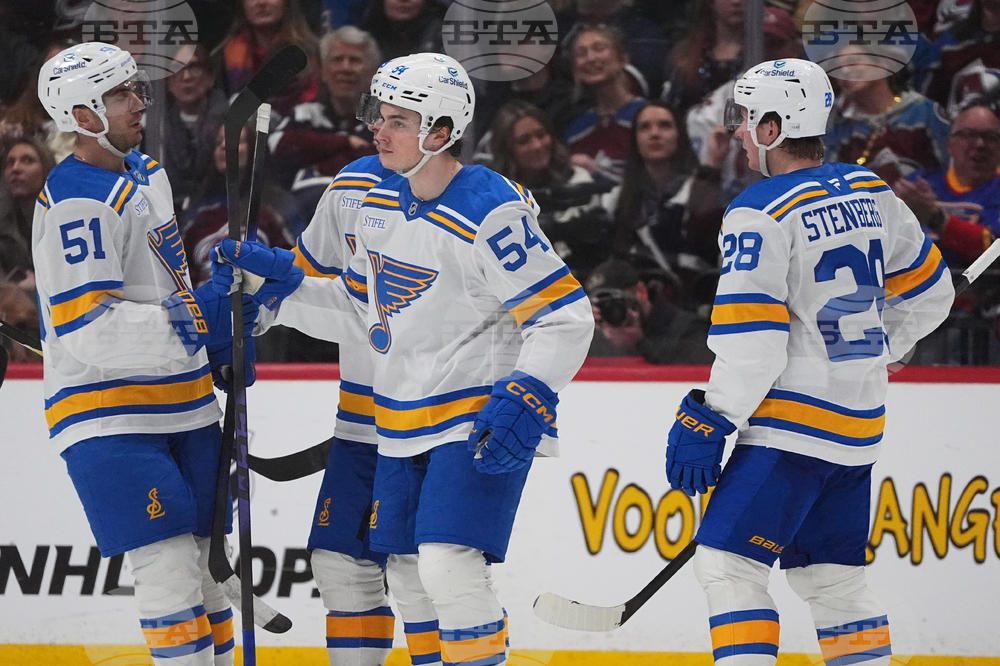 Blues Avalanche Hockey