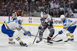 Blues Avalanche Hockey