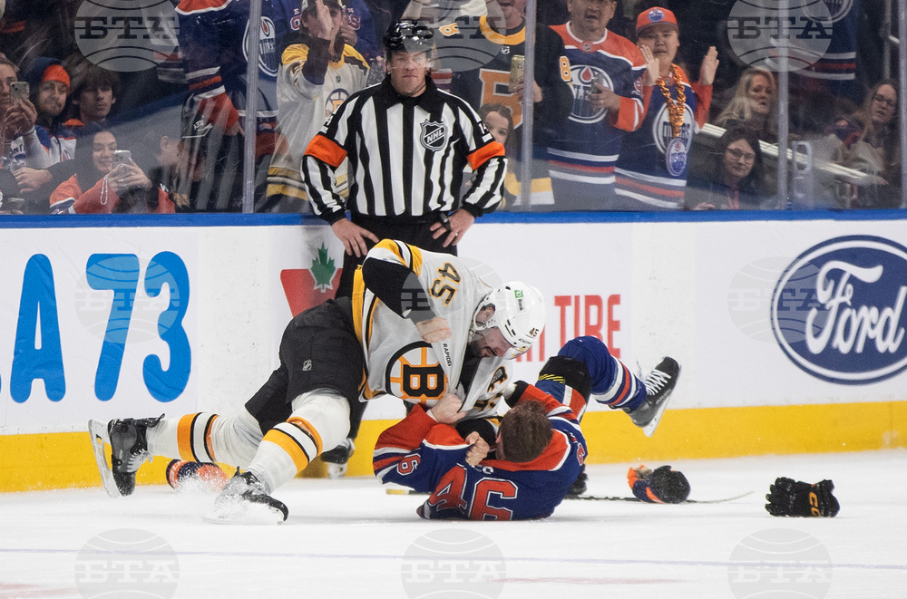 Bruins Oilers Hockey