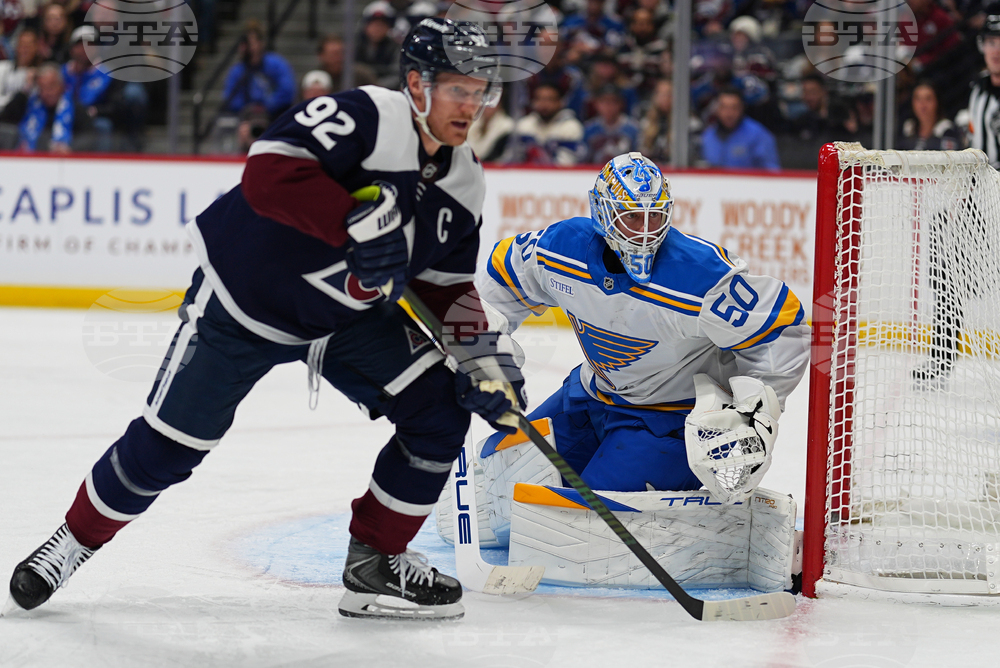 Blues Avalanche Hockey