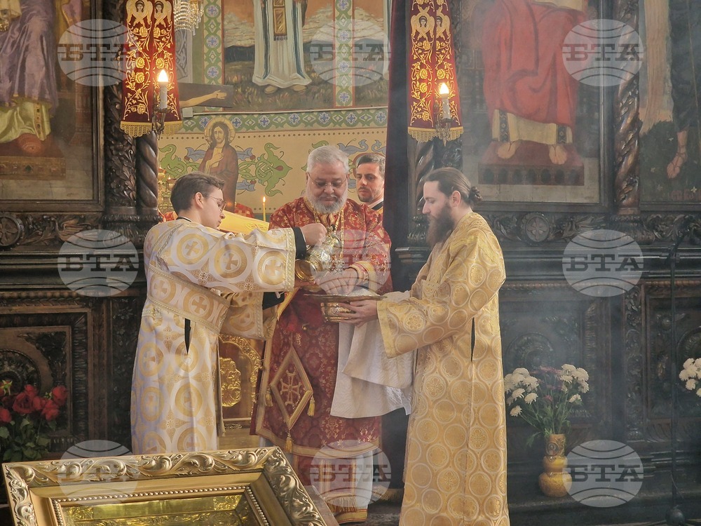 Стара Загора - литургия - Обрезание Господне