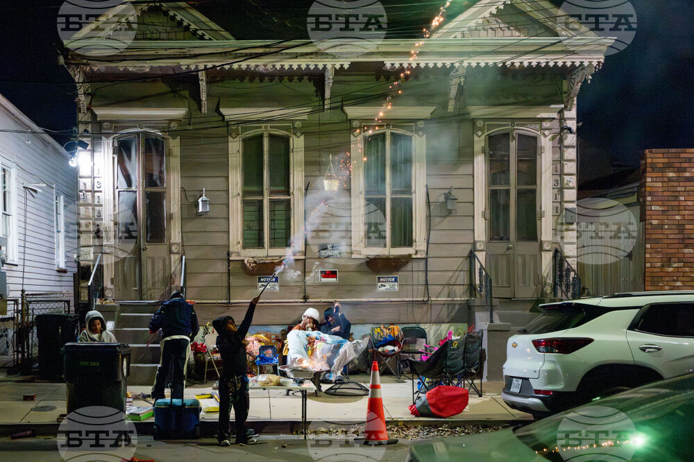 APTOPIX New Year's Eve New Orleans