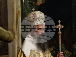 Патриарх Данийл отслужи тържествена литургия и молебен за новата 2026 година, снимки – Даниел Димитров/БТА