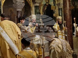 Патриарх Данийл отслужи тържествена литургия и молебен за новата 2026 година, снимки – Даниел Димитров/БТА