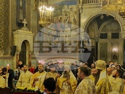 Патриарх Данийл отслужи тържествена литургия и молебен за новата 2026 година, снимки – Даниел Димитров/БТА