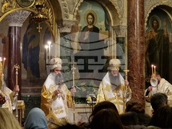 Патриарх Данийл отслужи тържествена литургия и молебен за новата 2026 година, снимки – Даниел Димитров/БТА