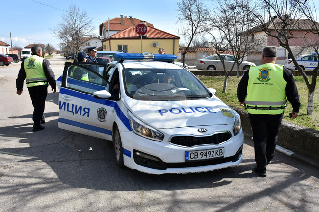 Село Стряма - специализирана полицейска операция