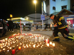 APTOPIX Switzerland Bar Fire