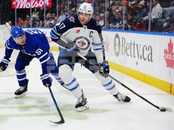 Jets Maple Leafs Hockey
