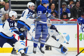Jets Maple Leafs Hockey