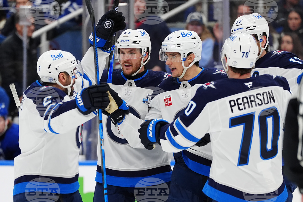 Jets Maple Leafs Hockey