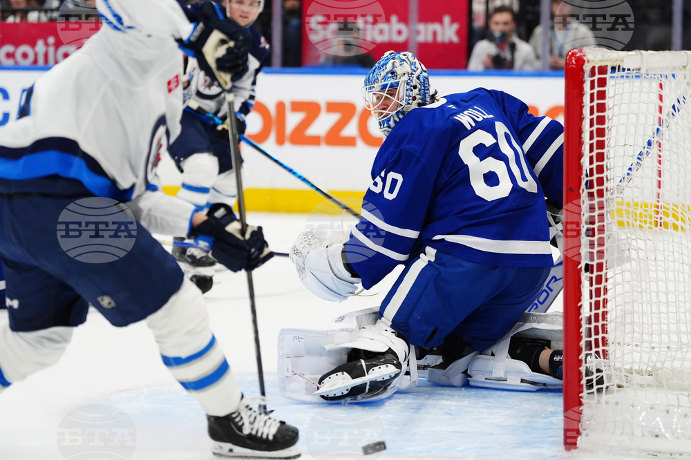 Jets Maple Leafs Hockey