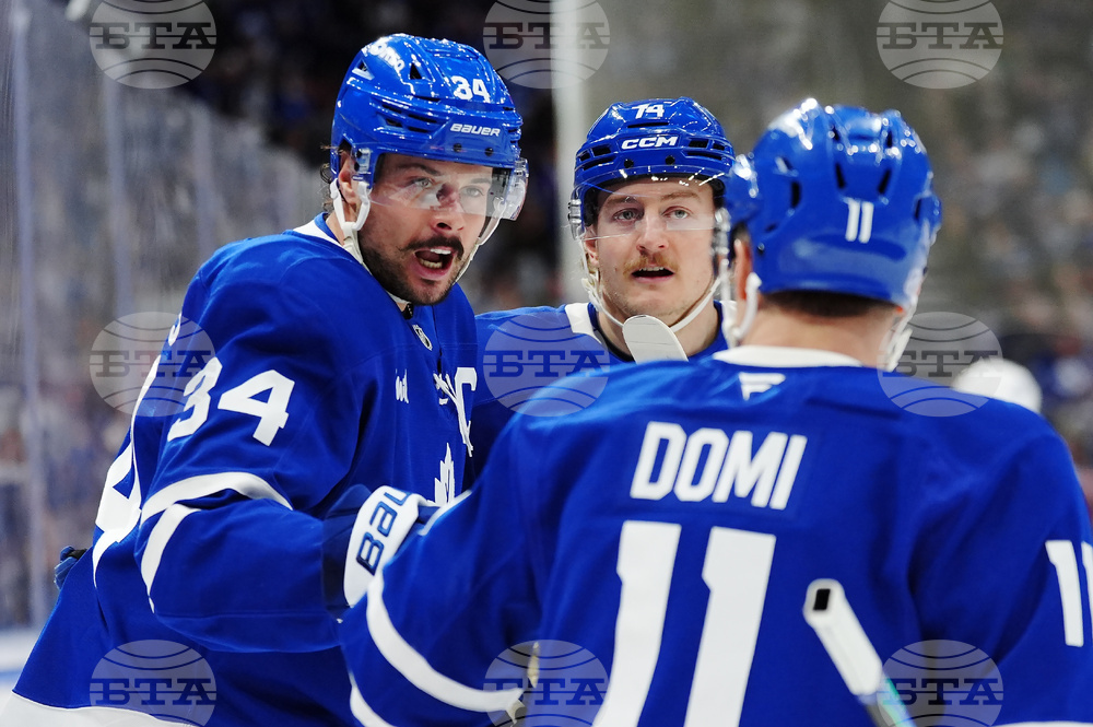 Jets Maple Leafs Hockey