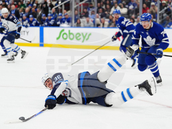 Jets Maple Leafs Hockey