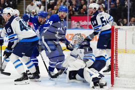 Jets Maple Leafs Hockey